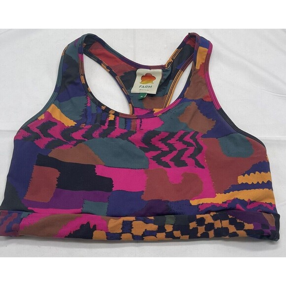 Farm Rio Top Abstract Patches Size XL - Picture 13 of 16